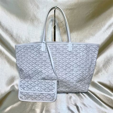 goyard purse white|goyard 233 bag price 2022.